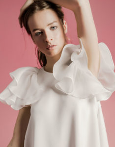 Robe courte organza