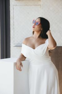 Décolleté glamour